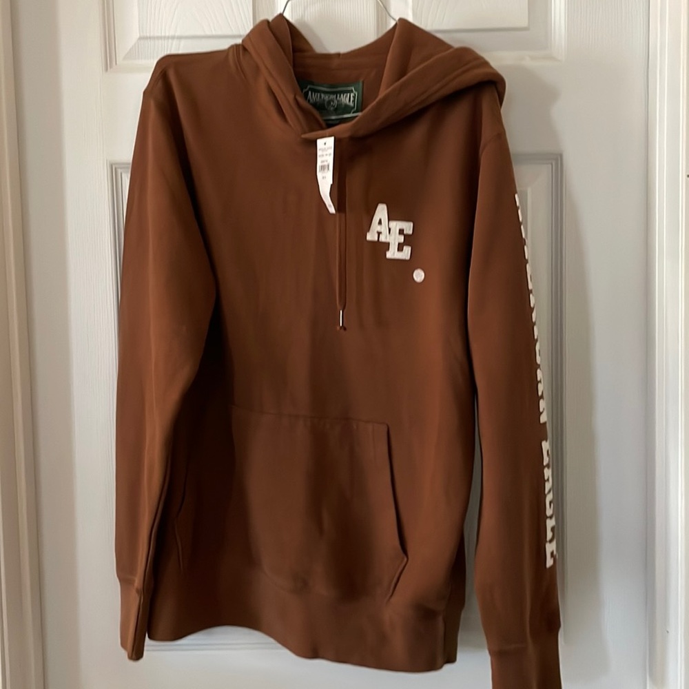 Brown American Eagle hoodie